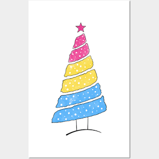 Pansexual Christmas Tree Posters and Art